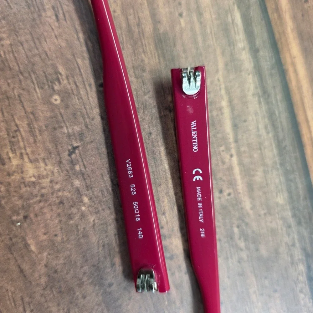 Valentino V2683 525 Replacement Temple Arms Berry Pink 140mm‎ Made in Italy